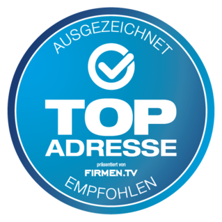 Empfehlung als Top-Adresse von Firmen.TV